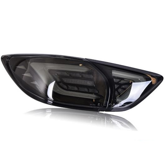 適用: マツダ CX-5 テールライト 2013-2018 CX5 LED テール ランプ CX-5 LED リア ランプ DRL+ブレーキ+パーク+シグナル LED ライト ブラック AL-OO-8384 AL_2