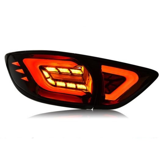 適用: マツダ CX-5 テールライト 2013-2018 CX5 LED テール ランプ CX-5 LED リア ランプ DRL+ブレーキ+パーク+シグナル LED ライト ブラック AL-OO-8384 AL_3