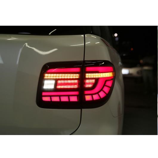 適用: 日産 パトロール 2012-2018 テールライト LED リア ランプ ダイナミック ウインカー DRL AL-OO-8398 AL