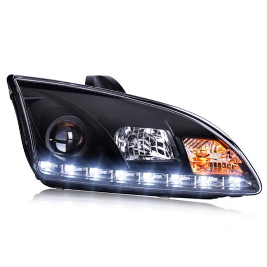 ヘッドライト 2005-2008 適用: フォード/FORD フォーカス LED ヘッドライト フォーカス ヘッド ランプ LED デイタイムランニングライト LED DRL バイキセノン HID ロー ビームバルブなし AL-OO-8429 AL