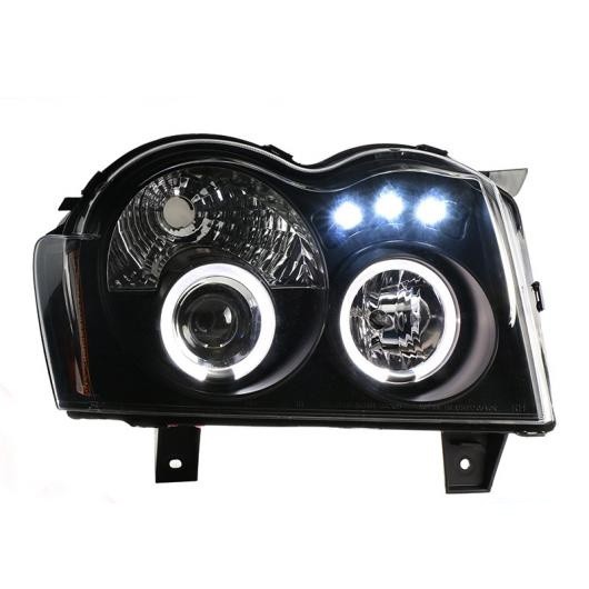 ヘッド ランプ 適用: ジープ/JEEP グランド チェロキー/CHEROKEE ヘッドライト 2008-2010 HID 4300K ロー ビーム〜HID 8000K ロー ビームの通販は 278,600円