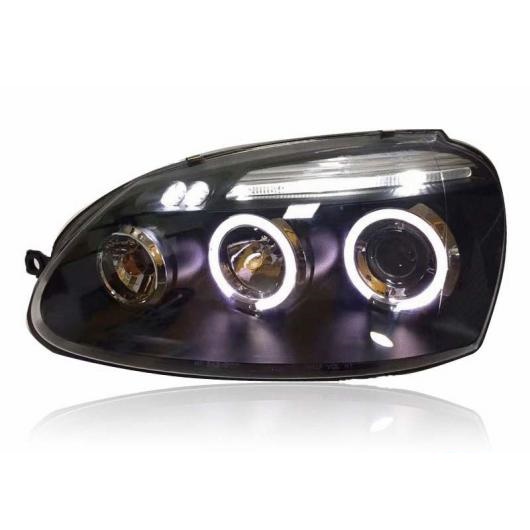 適用: VW ジェッタ ヘッドライト 2006-2010 ジェッタ MK5 LED ヘッドライト LED DRL バイキセノン レンズ ハイ ロー ビーム パーキング 4300K キセノン〜8000K キセノン AL-OO-8453 AL_2