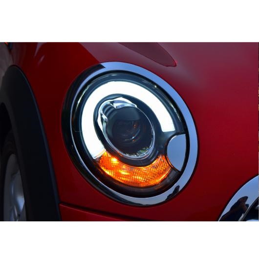 適用: BMW ミニ R56 ヘッドライト 2007-2013 R56 ヘッド ランプ LED DRL フロント バイキセノン レンズ ダブル ビーム オール LED AL-OO-の通販は