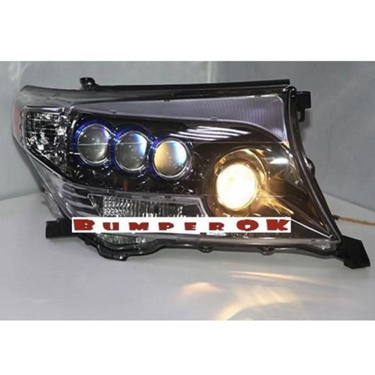 適用: トヨタ ランドクルーザー LC200 FJ200 LED ヘッド ランプ クローム ハウジング 2008-2013 DB 4300K〜6000K AL-OO-8479 AL 204,985円