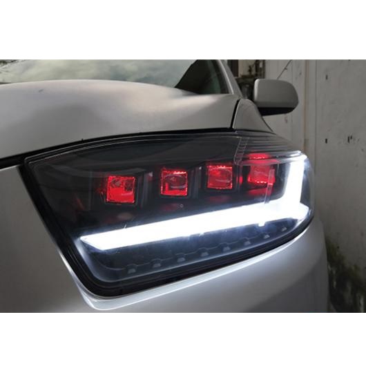 ヘッド ランプ 適用: トヨタ ハイランダー 2009-2011 ヘッドライト オール LED ヘッドライト LED DRL ダイナミック シグナル エンジェル アイ アクセサリー オール LED オール LED AL-OO-8483 AL_3