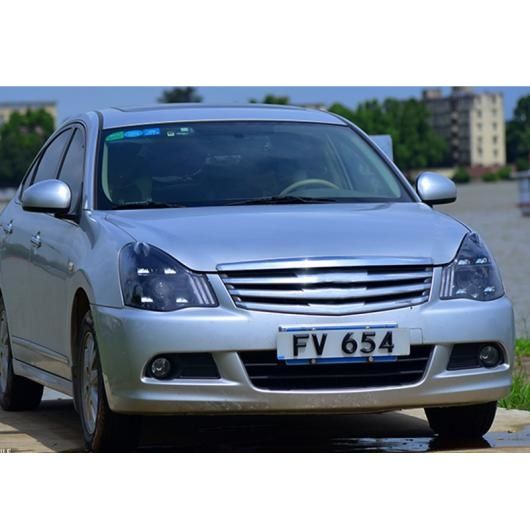 適用: シルフ ヘッドライト 2007-2011 セントラ LED ヘッドライト LED DRL BI LED レンズ ハイ ロー ビーム パーキング オール LED AL-OO-8490 AL_1