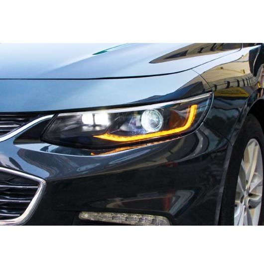 適用: シボレー/CHEVROLET マリブ XL ヘッドライト 2016-2018 マリブ LED ヘッドライト DRL バイキセノン/LED レンズ ハイ ロー ビーム パーキング 4300K〜6000K AL-OO-8491 AL