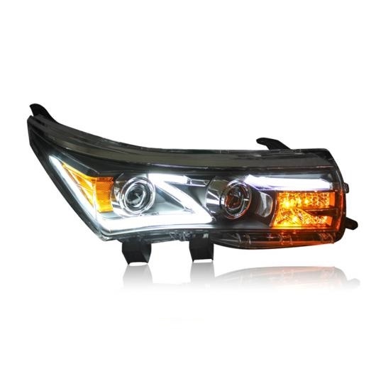 ヘッド ランプ 適用: トヨタ カローラ ヘッドライト 2014-2017 LED ヘッドライト バイキセノン LED DRL ヘッドライト アセンブリ ハロゲン ヘッドライト AL-OO-8516 AL_2