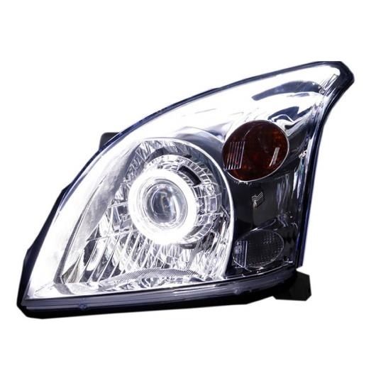 適用: トヨタ 2003-2009 プラド LED ヘッドライト LED DRL HID ヘッド ランプ エンジェル アイ バイキセノン ダブル ビーム ヘッドライト アクセサリー ロー ビームバルブなし AL-OO-8530 AL