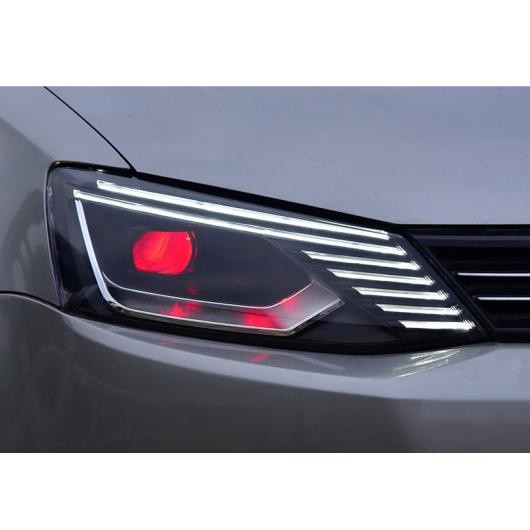 適用: VW ジェッタ ヘッドライト 2011-2018 ジェッタ MK6 LED ヘッドライト ダイナミック シグナル LED DRL HID バイキセノン オール LED AL-OO-8533 ALの通販は