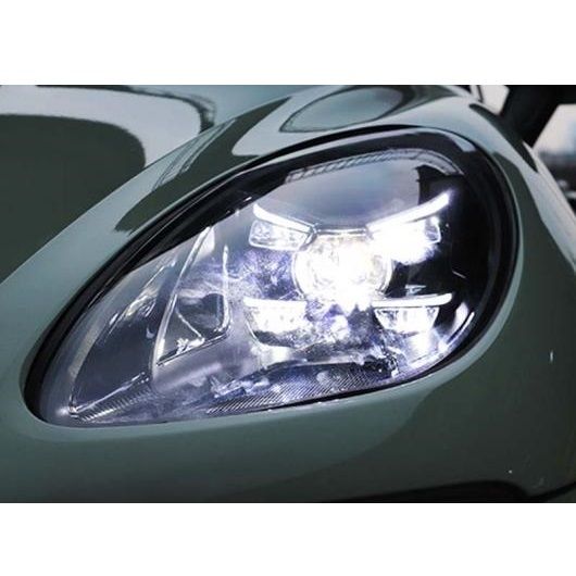 スタイル ヘッドライト 適用: ポルシェ/PORSCHE マカン 2014-2020 マカン オール LED ヘッドライト アセンブリ 左・右 AL-OO-8572 AL