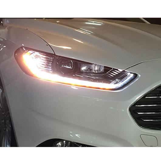 ヘッド ランプ ケース 適用: フォード/FORD モンデオ フュージョン 2013 2014 2015 ヘッドライト LED ヘッドライト DRL ダブル ビーム レンズ バイキセノン HID 4300K〜8000K AL-OO-8577 AL