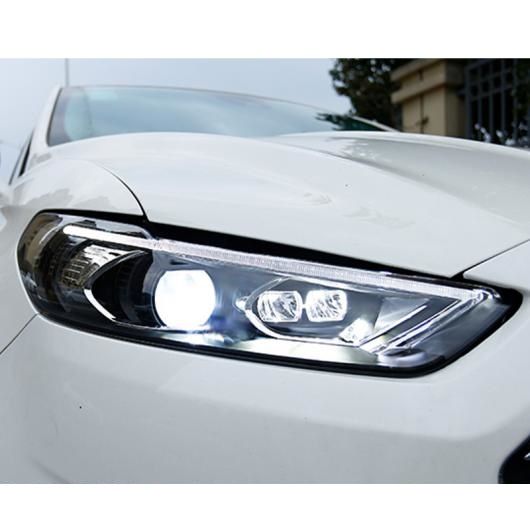 適用: フュージョン ヘッドライト LED HID 2013-2015 LED ヘッドライト ヘッド ランプ ケース フォード/FORD モンデオ バイキセノン モンデオ レンズ ロー ビーム 4300K〜8000K AL-OO-8586 AL