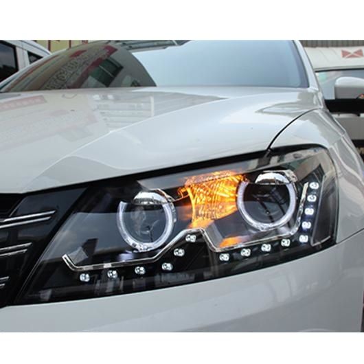 適用: VW フォルクスワーゲン/VOLKSWAGEN パサート B7 LED ヘッドライト 2011-2015 LED ヘッドライト DRL バイキセノン レンズ ハイ ロー ビーム フロント ヘッドランプ 4300K〜8000K AL-OO-8616 AL