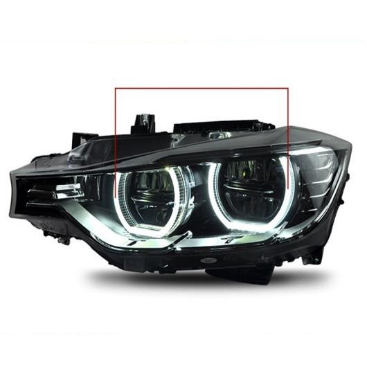 適用: BMW 316i 320i 328 335 ヘッドライト 2013-2015 F30 F35 LED ヘッドライト LED エンジェルアイ ヘッドライト アセンブリ オール LED AL-OO-8623 ALの通販は
