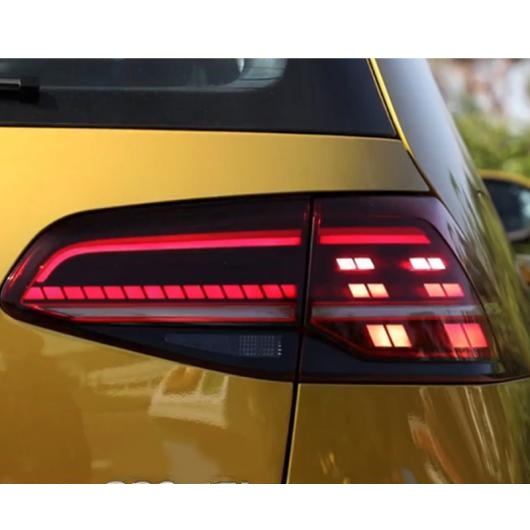 テール ランプ 適用: フォルクスワーゲン/VOLKSWAGEN VW ゴルフ 7 MK7 2013-2016 LED テールライト リア ライト LED ブレーキ+パーク+ムービング ウインカー ランプ AL-OO-8633 AL