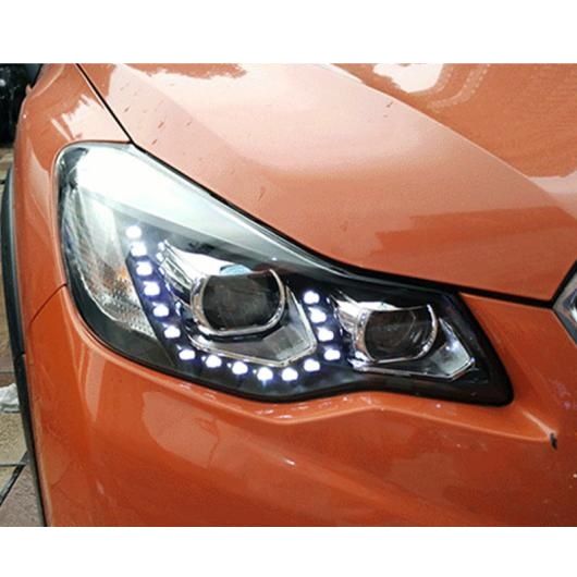 ヘッド ランプ 適用: スバル XV 2012-2015 ヘッドライト LED ヘッドライト デイタイムランニングライト バイキセノン レンズ キセノン ロー ビーム 4300K〜8000K AL-OO-8639 AL