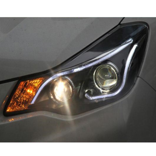ヘッド ランプ 適用: スバル XV ヘッドライト 2012-2015 LED ヘッドライト DRL バイキセノン レンズ ハイ ロー ビーム パーキング 4300K〜8000K AL-OO-8641 AL