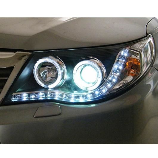 スバル フォレスター 2008-2012年 ヘッドライト左右 LEDキセノンライト