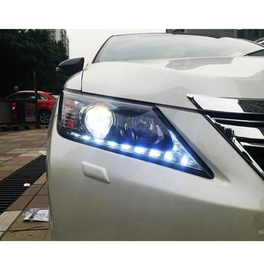 適用: トヨタ カムリ ヘッドライト 2012-2014 カムリ LED ヘッドライト DRL バイキセノン レンズ ハイ ロー ビーム H7 ヘッドライト アクセサリー 4300K〜8000K AL-OO-8676 AL