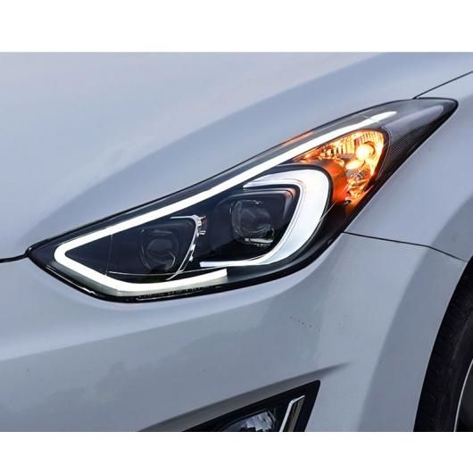 ヘッド ランプ 適用: ヒュンダイ/現代/HYUNDAI エラントラ ヘッドライト 2011-2017 エラントラ MD LED ヘッドライト H7 D2H HID オプション バイキセノン ビーム 4300K〜8000K AL-OO-8684 AL