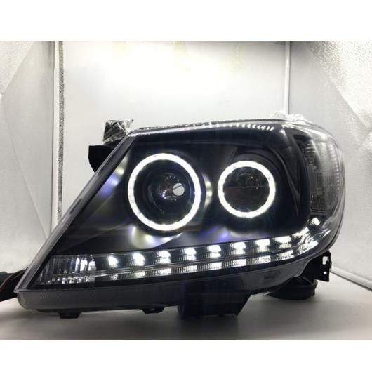 レボ ヘッド ライト 適用: トヨタ ハイラックス ヘッドライト 2008-2014 ヴィーゴ LED ヘッドライト キセノン レンズ DRL フロント ランプ 4300K〜8000K AL-OO-8711 AL