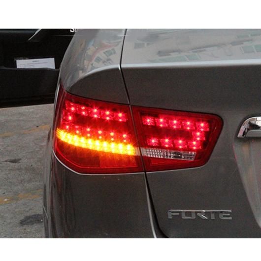 テールライト 適用: 起亜 フォルテ 2010-2013 セラトー LED テール ランプ フォルテ リア ランプ DRL+ブレーキ+パーク+シグナル LED ライト AL-OO-8769 ALの通販は