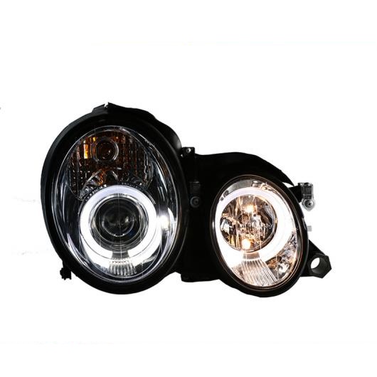 LED ヘッド ランプ 適用: メルセデス・ベンツ GLK W208 C63 C200 C230 C280 C300 1997-2003 LED ヘッド ライト エンジェルアイ 4300K〜8000K AL-OO-8789 AL_2