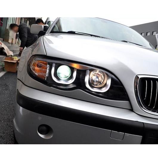 適用: BMW E46 ヘッドライト 1998-2004 E46 LED ヘッドライト DRL バイキセノン レンズ ハイ ロー ビーム パーキング HID フォグランプ 4300K〜8000K AL-OO-8799 AL_1