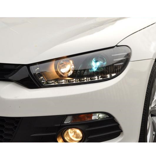 適用: VW シロッコ ヘッドライト シロッコ R LED ヘッドライト DRL レンズ ダブル ビーム H7 HID キセノン バイキセノン レンズ 4300K〜8000K AL-OO-8802 AL