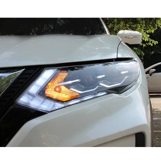 2ピース LED ヘッドライト 適用: 日産 X-トレイル 2017 LED ライト エンジェルアイ キセノン HID キット フォグ ライト LED デイタイム ランニング ライト 4300K〜8000K AL-OO-8823 AL