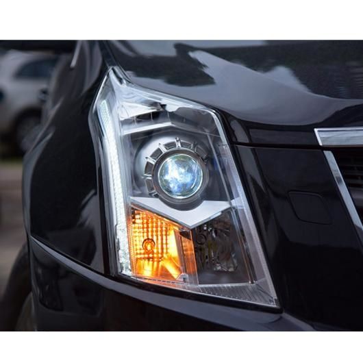 適用: キャデラック/CADILLAC SRX ヘッドライト 2011-2014 SRX LED ヘッドライト DRL レンズ ダブル ビーム H7 HID キセノン バイキセノン レンズ 4300K〜8000K AL-OO-8862 AL