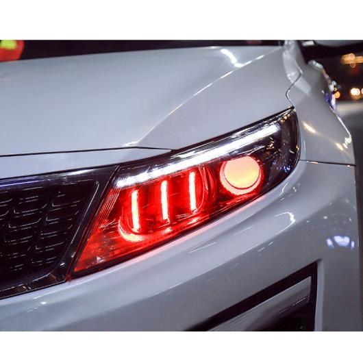 適用: 起亜 K5 リオ ヘッドライト 2014-2015 K5 LED ヘッドライト LED DRL バイキセノン レンズ ハイ ロー ビーム パーキング 4300K〜8000K AL-OO-8884 ALの通販は