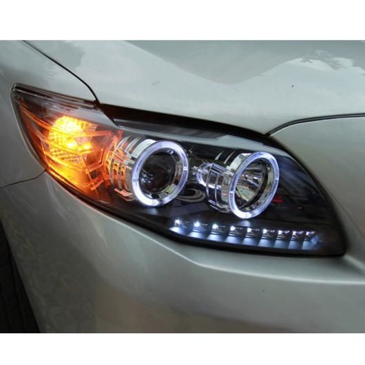 ヘッド ランプ ケース 適用: トヨタ カローラ アルティス ヘッドライト 2008-2010 LED ヘッドライト DRL バイキセノン レンズ キセノン ロー ビーム 4300K〜8000K AL-OO-8886 ALの通販は