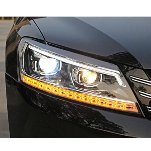 ヘッドライト 適用: フォルクスワーゲン/VOLKSWAGEN VW パサート B7 2011-15 US バージョン ヘッドライト LED ダイナミック シグナル フローティング ライト ロー ビームバルブなし AL-OO-8907 AL