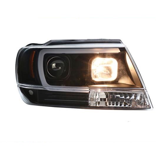 適用: ジープ/JEEP グランド チェロキー/CHEROKEE 1999-2004 LED ヘッドライト キセノン HID フロント ライト グランド チェロキー/CHEROKEE LED DRL ヘッドライト 4300K〜6000K AL-OO-8929 AL_1