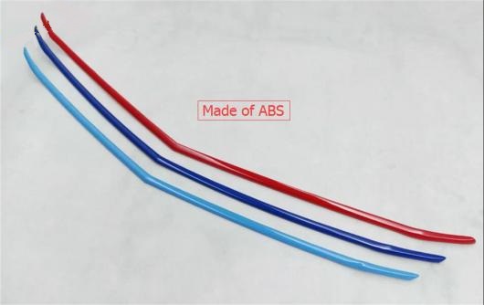 フロント セントラル グリル グリル プロテクター シル プレート 装飾 ストライプ カバー トリム 適用: シボレー/CHEVROLET タイプB AL-OO-9008 AL_3