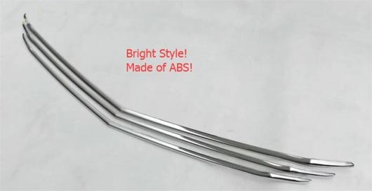 フロント セントラル グリル グリル プロテクター シル プレート 装飾 ストライプ カバー トリム 適用: シボレー/CHEVROLET タイプB AL-OO-9008 AL_4
