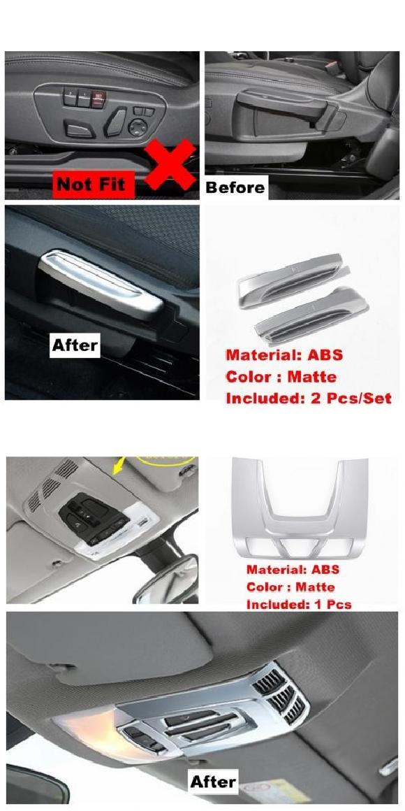 マット ドア ハンドル ボウル/スピーカー/リード ランプ/エア AC カバー トリム 適用: BMW 2シリーズ ツアラー F45 F46 タイプJ・タイプK AL-OO-9038 ALの通販は