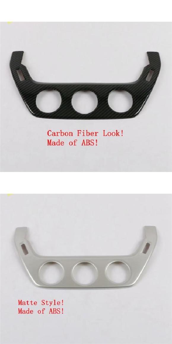 GPS ナビゲーション エアコン AC パネル カバー トリム 適用: トヨタ カローラ 2019-2022 マット/カーボンファイバー カーボン調・マット AL-OO-9252 ALの通販は 8,513円