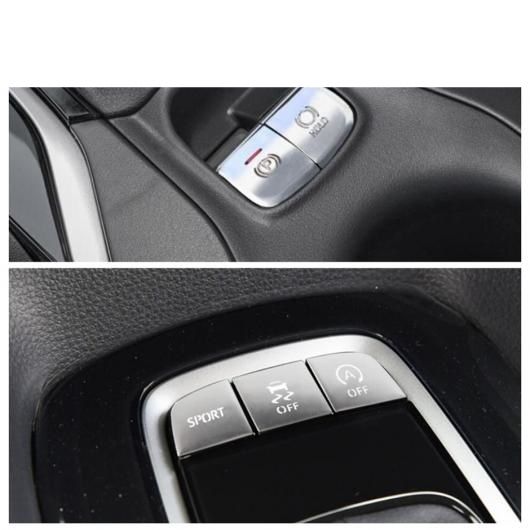 アクセサリー エレクトリカル ハンドブレーキ ギア カバー トリム 適用: トヨタ カローラ E210 2019 レッド A〜シルバー A AL-OO-9345 AL_2