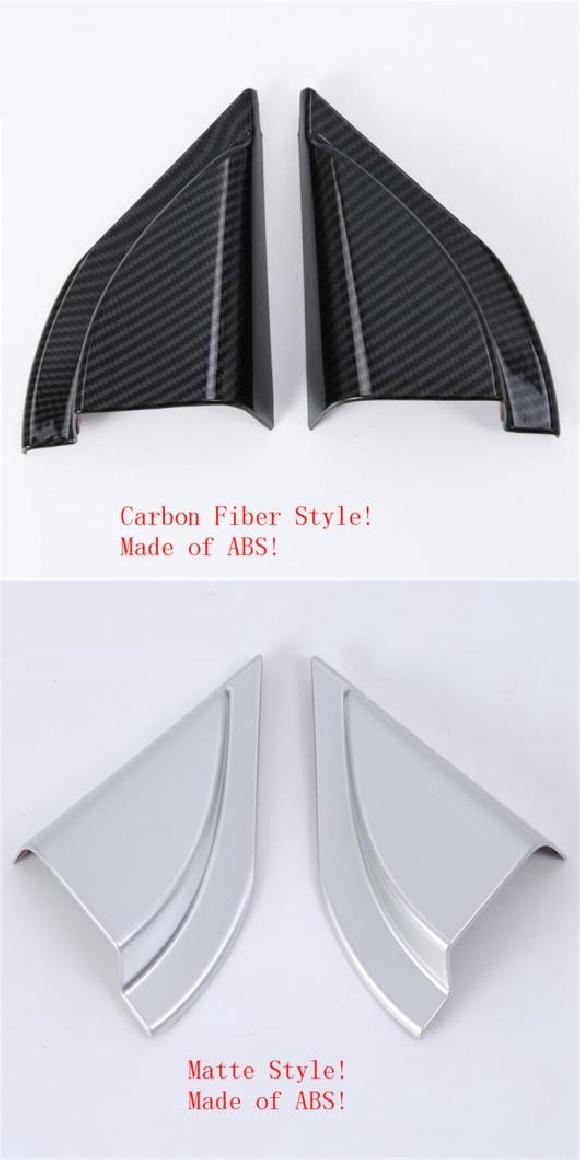 インナー ウインドウ ピラー A ポスト トライアングル フレーム カバー トリム ABS 適用: 三菱 エクリプス クロス 2018 2019 2020 2021 モデル A・モデル B AL-OO-9396 AL