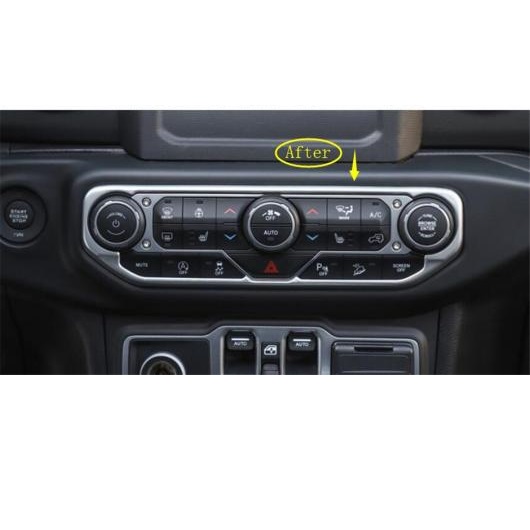 マット インテリア キット 適用: ジープ/JEEP ラングラー JL 2018-2022 ダッシュボード エア AC コントロール カップホルダー ルーフ ドア スピーカー パネル カバー トリム モデル F AL-OO-9479 AL_2
