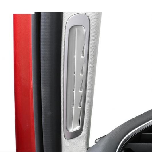シルバー ステンレス スチール アクセサリー エア AC 吹き出し口/ヘッド ライト ボタン/カップホルダー カバー トリム 適用: MAZDA3 2019-2022 モデル C・モデル I AL-OO-9589 ALの通販は