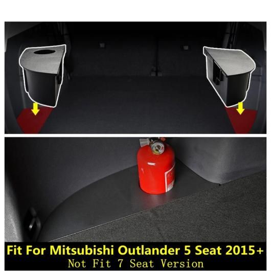 プラスチック アクセサリー 適用: 三菱 アウトランダー 5 シート 2015-2020 リア 火 EXTINGUISHER ブラケット フレーム パネル カバー トリム インテリア AL-OO-9654 AL