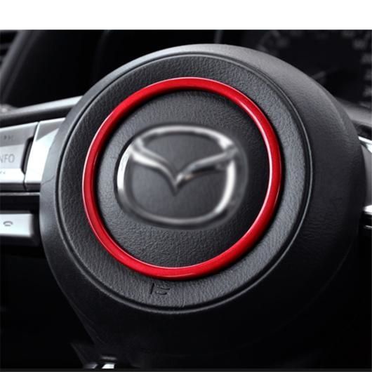 フロント ボトム グリル ストリップ ステアリング ホイール ギア ヘッド リード ライト ランプ カバー トリム レッド アクセサリー 適用: マツダ CX-5 CX5 2017-2022 モデル D AL-OO-9730 AL_2