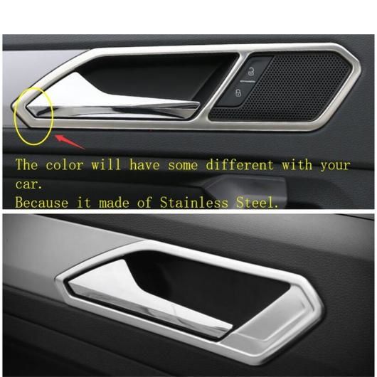 ドア スピーカー ハンドル ボウル リフト ボタン エア AC パネル カバー トリム 適用: フォルクスワーゲン/VOLKSWAGEN VW ティグアン 2016-2022 シルバー インテリア キット タイプE AL-PP-0058 AL_2