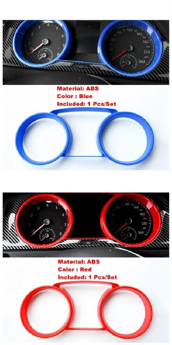 ダッシュボード インストルメント ゲージ パネル トリム カバー インストルメント パネル モールディング 適用: VW ゴルフ 7 7.5 MK7 ハッチバック 2014-2019 アクセサリー タイプA・タイプB AL-PP-0097 AL