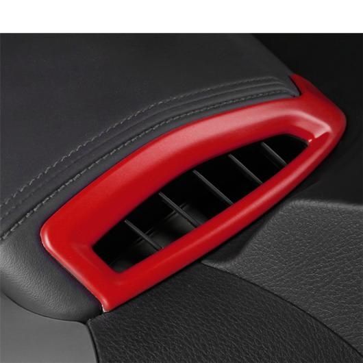 ダッシュボード AC エアコン パネル 装飾 カバー トリム 適用: トヨタ C-HR CHR 2016-2022 カーボンファイバー/ブルー/レッド アクセサリー ブルー AL-PP-0111 AL_3