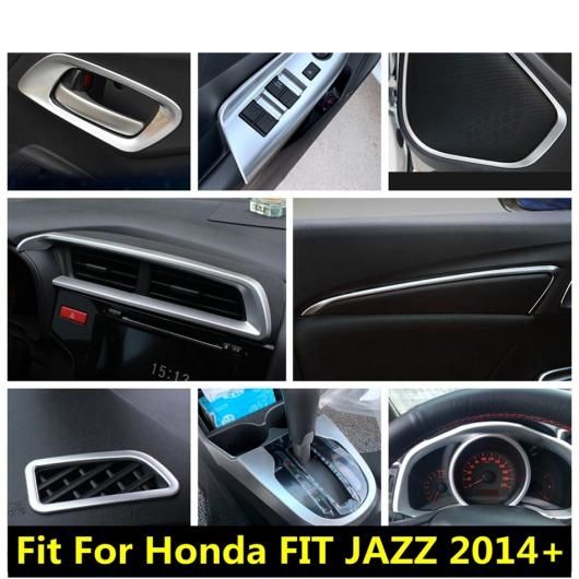 ギア パネル ダッシュボード フレーム ドア スピーカー アームレスト ウインドウ リフト カバー トリム 適用: ホンダ フィット ジャズ 2014-2020 インテリア アクセサリー タイプA〜タイプF AL-PP-0455 ALの通販は 11,550円